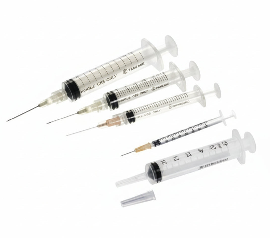 Seringue à usage unique jetable