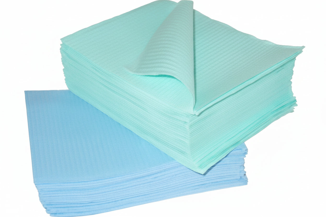 Serviettes Dentaires Jetables 3plis – Boîte de 500 Pièces