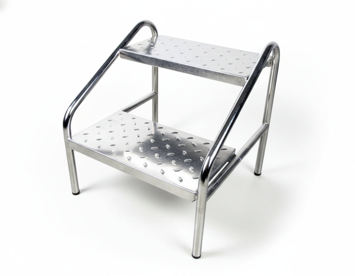 Escabeau en Inox 2 marches