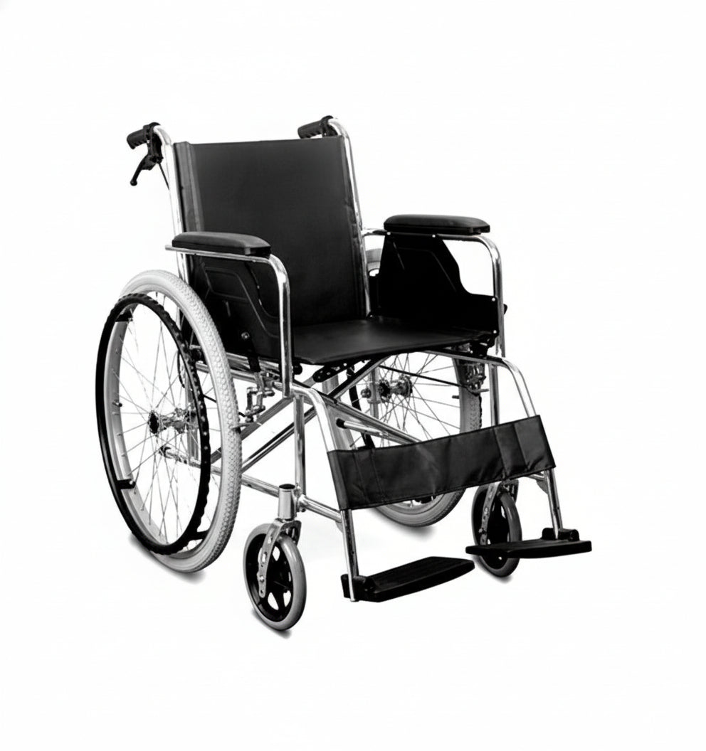 Fauteuil roulant aluminium adulte - BASIC