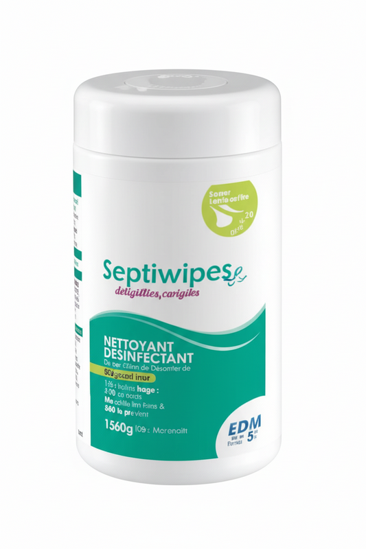 septiwipes -  Lingettes désinfectantes sans alcool